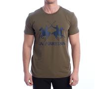 La Martina T-Shirt à Manches Courtes Coupe régulière YMR001-JS206 Homme