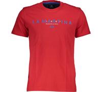 La Martina T-shirt en coton rose pour homme, rose, Taille XL