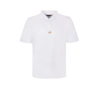 La Martina - Polo Manches Courtes Blanc Logo Brodé - Homme - Tops - Blanc - Taille: 2XL