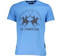 La Martina T-shirt manches courtes Coupe normale Col rond Logo : Taille - M Taille : M