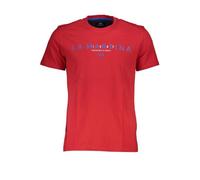LA MARTINA T-SHIRT MANICHE CORTE UOMO ROSSO