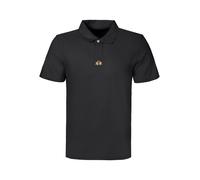 La Martina, Homme, Tops, Noir, Taille: 2XL Polo à Manches Courtes
