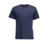La Martina - Tee Manches Courtes Coupe Classique - Homme - Tops - Bleu - Taille: L