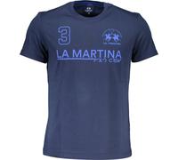 La Martina TShirt manches courtes col rond Coupe normale Logo : Taille - M Taille : M