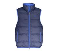 La Martina - Veste Bleue sans Manches avec Détails Contrastants - Homme - Vestes - Bleu - Taille: XL