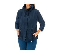 La Martina - Veste Imperméable à Manches Longues - Femme - Vestes - Bleu - Taille: 38 FR