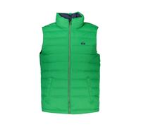 La Martina - Veste sans manches verte brodée élégante - Homme - Vestes - Vert - Taille: XL