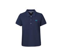 La Martina WCP006 Polopolo Femme Rose 100% Coton Manches Courtes Regular Fit