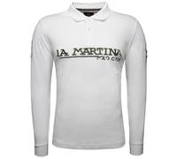 La Martina XMP306 Polo Shirt LS Hommes Chemise À Manches Longues Polo
