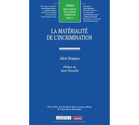 La matérialité de l'incrimination (77)