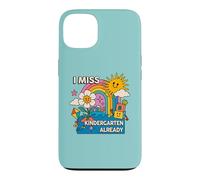 La Maternelle me Manque, C'est déjà Le dernier Jour d'école | Retro Groovy Coque pour iPhone 13