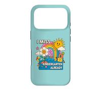 La Maternelle me Manque, C'est déjà Le dernier Jour d'école | Retro Groovy Coque pour iPhone 17 Pro