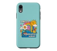 La Maternelle me Manque, C'est déjà Le dernier Jour d'école | Retro Groovy Coque pour iPhone XR