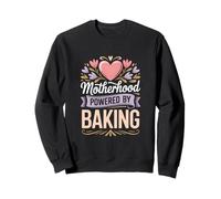 La maternité alimentée par Baking Funny Baking Mom Sweatshirt