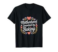 La maternité alimentée par Baking Funny Baking Mom T-Shirt