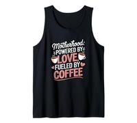 La maternité alimentée par l'amour et alimentée par Le café | Busy Mom Life Débardeur