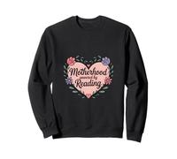 La maternité alimentée par Le Livre de Lecture Mom Life Sweatshirt