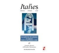 La médecine des femmes Les soignantes. Réalités et représentations en Italie - Antonella Mauri - Publication Universite Provence - broché - Revue