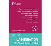 La médiation à l'épreuve de la pratique 2022/2023