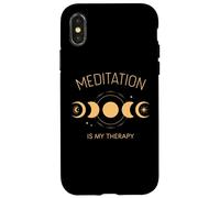 La méditation est ma thérapie Coque pour iPhone X/XS