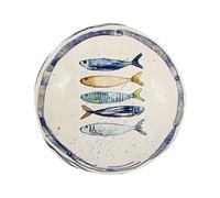 La Mediterránea Assiette creuse 21cm Peixe 6 pièces