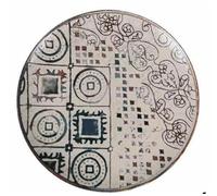 La Mediterránea Assiette plate Grèce Porcelaine (6 unités)