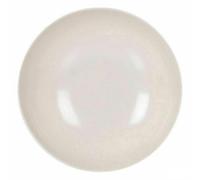 La Mediterránea Lot de 24 assiettes creuses en mélamine blanc brillant 21 x 5,3 cm