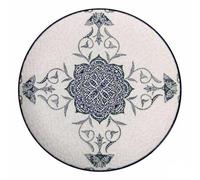 La Mediterránea Lot de 6 assiettes en porcelaine Rosetta Ø 32,5 cm