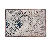 La Mediterránea Plat de cuisine Grèce Porcelaine rectangulaire 30 x 20 x 2,5 cm (6 unités)