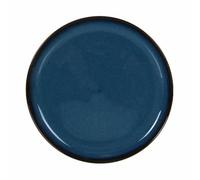 La Mediterránea Plateau à goûter Chester Bleu Rond 24,3 x 2,5 cm (8 unités)