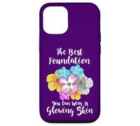 La Meilleure Base de Teint est Glowing Skin Funny Estheticians Coque pour iPhone 12/12 Pro