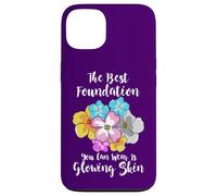 La Meilleure Base de Teint est Glowing Skin Funny Estheticians Coque pour iPhone 13
