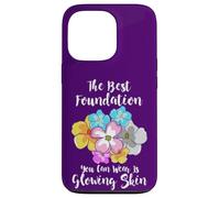 La Meilleure Base de Teint est Glowing Skin Funny Estheticians Coque pour iPhone 13 Pro