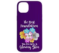 La Meilleure Base de Teint est Glowing Skin Funny Estheticians Coque pour iPhone 14 Plus