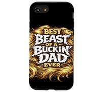 La Meilleure Blague Amusante de Hairy Father sur la Vie d'un père Buckin Coque pour iPhone SE (2020) / 7/8
