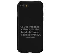 « La Meilleure défense Contre la tyrannie » Coque pour iPhone SE (2020) / 7/8