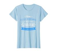 La meilleure Gendarme du monde humour fête Gendarmerie T-Shirt