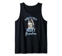 La Meilleure Grand-mère Husky du Monde, Mignon Petit Chien Husky sibérien Débardeur