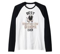 La Meilleure Grand-mère Vache brahmane de Tous Les Temps Manche Raglan