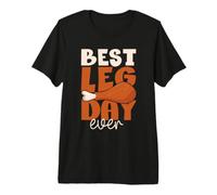 La Meilleure journée pour Les Jambes de Tous Les Temps : dîner de Dinde Amusant pour Thanksgiving, Automne T-Shirt Haut de Gamme