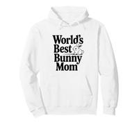 La Meilleure Maman Bunny mom au Monde, Mignonne Amoureuse des Lapins Sweat à Capuche