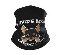 La Meilleure Maman Chihuahua du Monde Headwrap Anti-Solaire Cache-Cou Étanche À La Poussière Bande De Cheveux pour Randonnée Moto Sports 30X26Cm