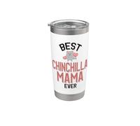 La meilleure maman chinchilla de tous les temps Gobelet isotherme en acier inoxydable double paroi