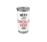 La meilleure maman chinchilla de tous les temps Gobelet isotherme en acier inoxydable double paroi