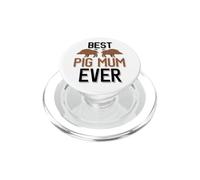 La Meilleure Maman Cochon de Tous Les Temps à chasser Le Sanglier PopSockets PopGrip pour MagSafe
