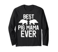 La Meilleure Maman Cochon de Tous Les Temps, chasseuse de sangliers Manche Longue