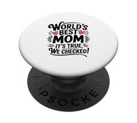 La Meilleure Maman du Monde, C'est Vrai, Nous Avons Vérifié PopSockets PopGrip Adhésif
