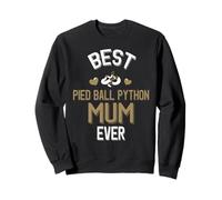 La Meilleure Maman Pied Ball Python de Tous Les Temps, Amoureuse de Piebald Snake Sweatshirt
