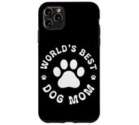 La meilleure maman pour chien au monde, Paw Print Love Coque pour iPhone 11 Pro Max