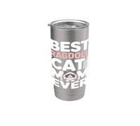La meilleure maman Ragdoll de tous les temps, amoureuse des chats Ragdoll Gobelet isotherme en acier inoxydable double paroi